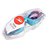 Óculos De Natação Speedo Mariner Azul Rosa Transparente - Imagem 5