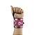 Munhequeira Elástica Skyhill Rosa Branco Unissex - Imagem 3