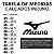 Tênis Mizuno Space 3 Unissex Cinza Dourado - Imagem 6