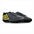 Chuteira Society Umbro Orbit Unissex Cinza Amarelo - Imagem 3