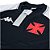 Camiseta Vasco da Gama Preto Branco Oficial Licenciada Kappa - Imagem 2