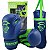 Kit Infantil Pretorian Luvas Saco de Pancada Azul Verde - Imagem 4
