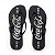 Chinelo Coca Cola Shoes 1886 Feminino Preto - Imagem 1