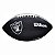 Bola Futebol Americano Wilson NFL Team Jr Las Vegas Raiders - Imagem 2