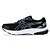 Tênis Asics Shogun 5 Unissex Preto Prata Corrida Treinos - Imagem 2