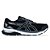 Tênis Asics Shogun 5 Unissex Preto Prata Corrida Treinos - Imagem 1