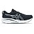 Tênis Asics Excite 10 Unissex Preto Branco - Imagem 1