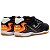 Chuteira Futsal Joma Máxima Unissex Preto Laranja - Imagem 4