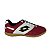 Chuteira Futsal Lotto Stadio Potenza Gold Unissex Vermelho - Imagem 1