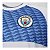 Camiseta Manchester City Branco Azul Oficial Licenciada Spr - Imagem 4