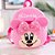 Mochila Infantil Meninas Pelúcia Plush Minie Escolar Passeio - Imagem 3