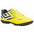 Chuteira Society Umbro Action Jr Juvenil Amarelo - Imagem 5