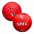 Bola Futebol Campo Sportcom São Paulo Número 5 Vermelho - Imagem 2