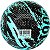 Bola de Futebol Campo Real Madrid Numero 5 Preto Verde - Imagem 4