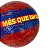 Bola de Futebol Campo Barcelona Número 5 Vermelha Azul - Imagem 3