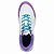 Chuteira Futsal Umbro X Comfort Unissex Branco Roxo Azul - Imagem 4