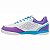 Chuteira Futsal Umbro X Comfort Unissex Branco Roxo Azul - Imagem 2