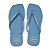 Chinelo Havaianas Slim Square Logo Pop Up Feminino Azul - Imagem 1