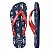Chinelo Havaianas Top Nautical Unissex Marinho Vermelho - Imagem 6