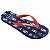 Chinelo Havaianas Top Nautical Unissex Marinho Vermelho - Imagem 2