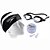 Kit Natação Speedo Swim SLC Starters 3 em 1 Preto - Imagem 1