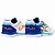 Chuteira Futsal Joma Top Flex Rebound Unissex Branco Azul - Imagem 3