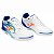 Chuteira Futsal Joma Top Flex Rebound Unissex Branco Azul - Imagem 2