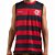 Regata Flamengo Nos Preto Vermelho Oficial Licenciada - Imagem 1