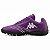 Chuteira Society Kappa Tiro Unissex Roxo Branco - Imagem 2