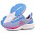 Tênis Kappa Pulse Feminino Azul Rosa - Imagem 4