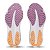 Tênis Asics Gel Shogun 7 Feminino Lilás Branco - Imagem 7