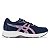 Tênis Asics Raiden 4 Feminino Azul Marinho Roxo - Imagem 1