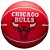 Mini Bola de Basquete Wilson NBA Dribbler Chicago Bulls - Imagem 1