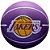 Mini Bola de Basquete Wilson NBA Dribbler Los Angeles Lakers - Imagem 1