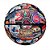 Bola de Basquete Wilson NBA All Team Retro Tamanho 7 - Imagem 6