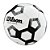 Bola de Futebol Wilson Pentagon 05 Branco Preto Multiuso - Imagem 2