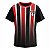 Camisa São Paulo Romper Infantil Vermelho Preto - Imagem 1