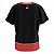 Camisa São Paulo Romper Infantil Vermelho Preto - Imagem 2