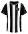 Camisa Atlético Mineiro Trevo Infantil Preto Branco - Imagem 1