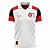 Camisa Polo Flamengo Júnior 92 Unissex Branca Oficial - Imagem 1