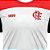 Camisa Flamengo Triunfo Unissex Branca Oficial Licenciada - Imagem 3