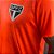 Camisa São Paulo Sampa Unissex Laranja Cinza Treino - Imagem 3