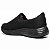 Tenis Rainha Dream IV Feminino Preto Slip On Confortável - Imagem 3