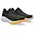 Tênis ASICS Dynablast 5 Masculino Preto Laranja Verde Neutro - Imagem 3