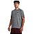 Camiseta Treino Masculina Under Armour Tiger Tech 2.0 Cinza - Imagem 3