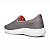 Tênis Rainha Dream IV Slip On Feminino Cinza Calce Fácil - Imagem 2