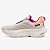 Tênis Fila Maxxi Lite Feminino Bege Roxo Treinos Academia - Imagem 2