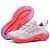 Tênis Everlast Climber Run Feminino Branco Lilás Training - Imagem 4