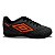 Chuteira Tênis Futsal Umbro Attak III Original Preto Laranja - Imagem 1