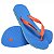 Chinelo Sandália Havaianas Brasil Logo Azul Laranja Unissex - Imagem 2